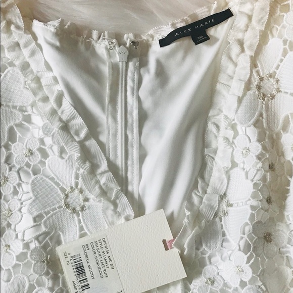 Alex Marie V-neck A line dress - Picture 4 of 5